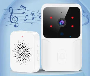 Doorbell Video Low-Power WiFi Link Rechargeable Type Doorbell Night Vision HD Smart Security 1 to 1 Home Intercom